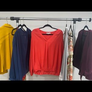 Hot Pink Chaus Blouse